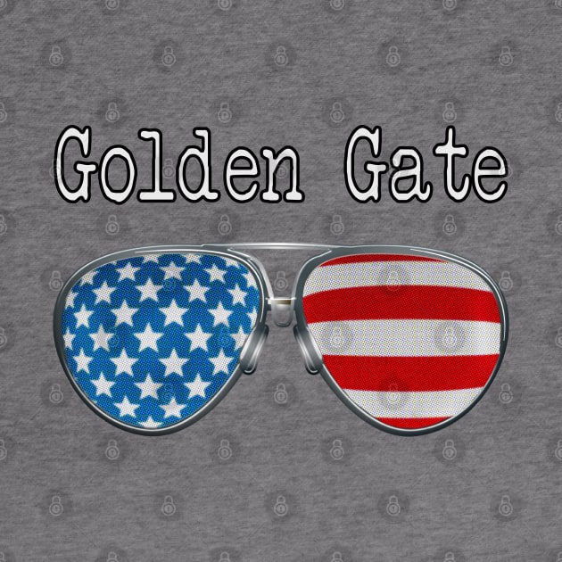 AMERICA PILOT GLASSES GOLDEN GATE by SAMELVES